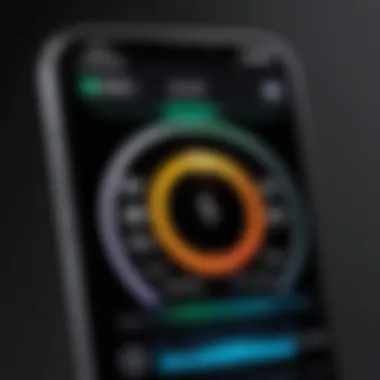 Close-up of iPhone 13 Pro Max showing battery percentage