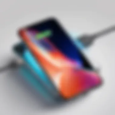Fast Charging Technology Overview Diagram illustrating fast charging technology for iPhones