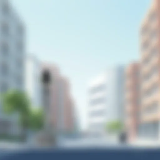 Mobile signal booster in urban environment
