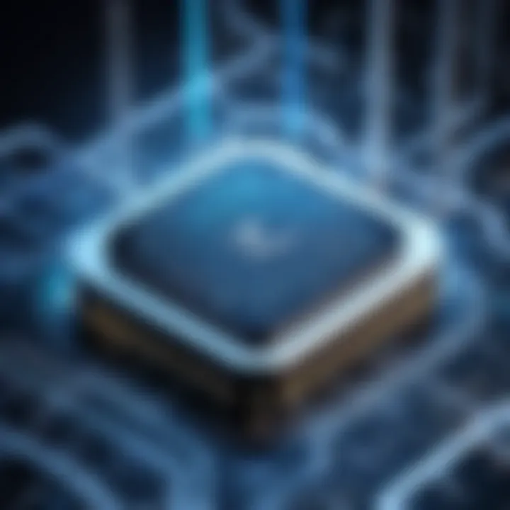 Illustration showcasing the structure of static IP addresses