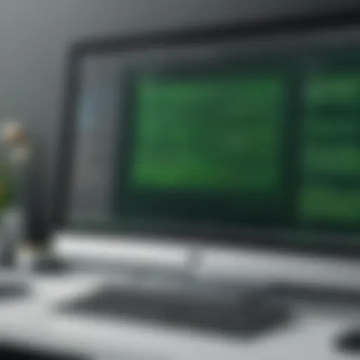 Visual representation of Adobe Dreamweaver interface featuring coding and design tools.