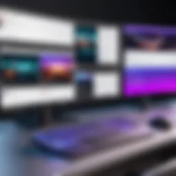 User interface of Open Broadcaster Software showcasing various streaming tools