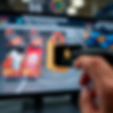 Scanning Products with Visual Recognition A close-up of a product being scanned by an application.