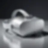 Oculus Go with VPN interface displayed