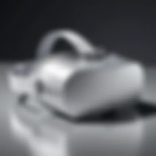Oculus Go with VPN interface displayed