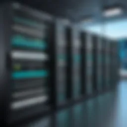 An abstract representation of VPS hosting architecture
