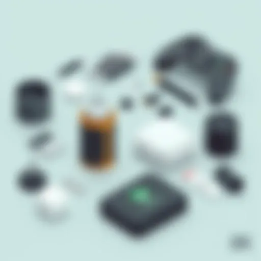 Essential components of an Xbox cleaner kit displayed